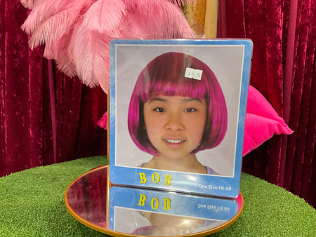 Wig- Bob - Magenta