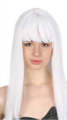 Wig - Long - White