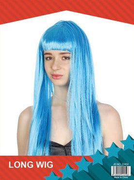 Wig - Long - Blue