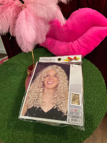 Wig - Blonde Curly